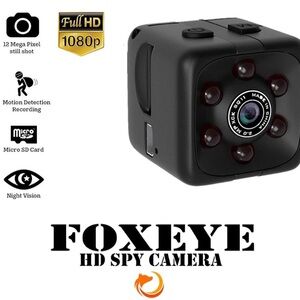 Mini Spy Cams with Night Vision & Motion Detection, Indoor, Outdoor NEW